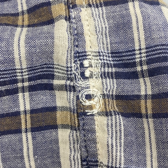 45rpm Umii908 Purple Check Shirt size 5 - Picture 5 of 7